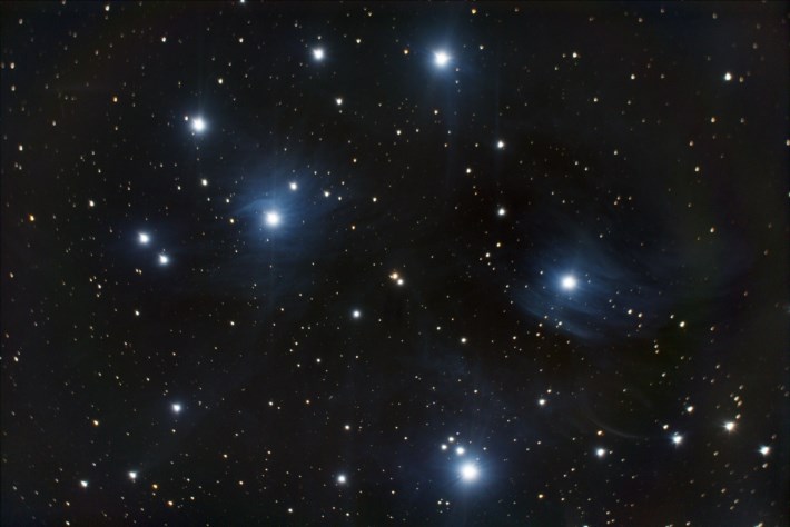Pleiades Star Cluster